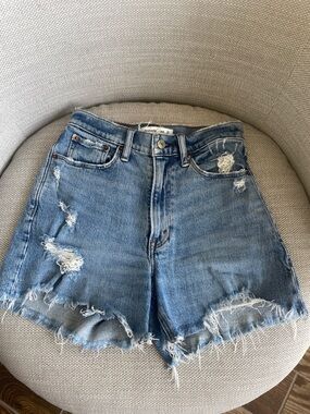 Abercrombie & Fitch Mom Denim Shorts